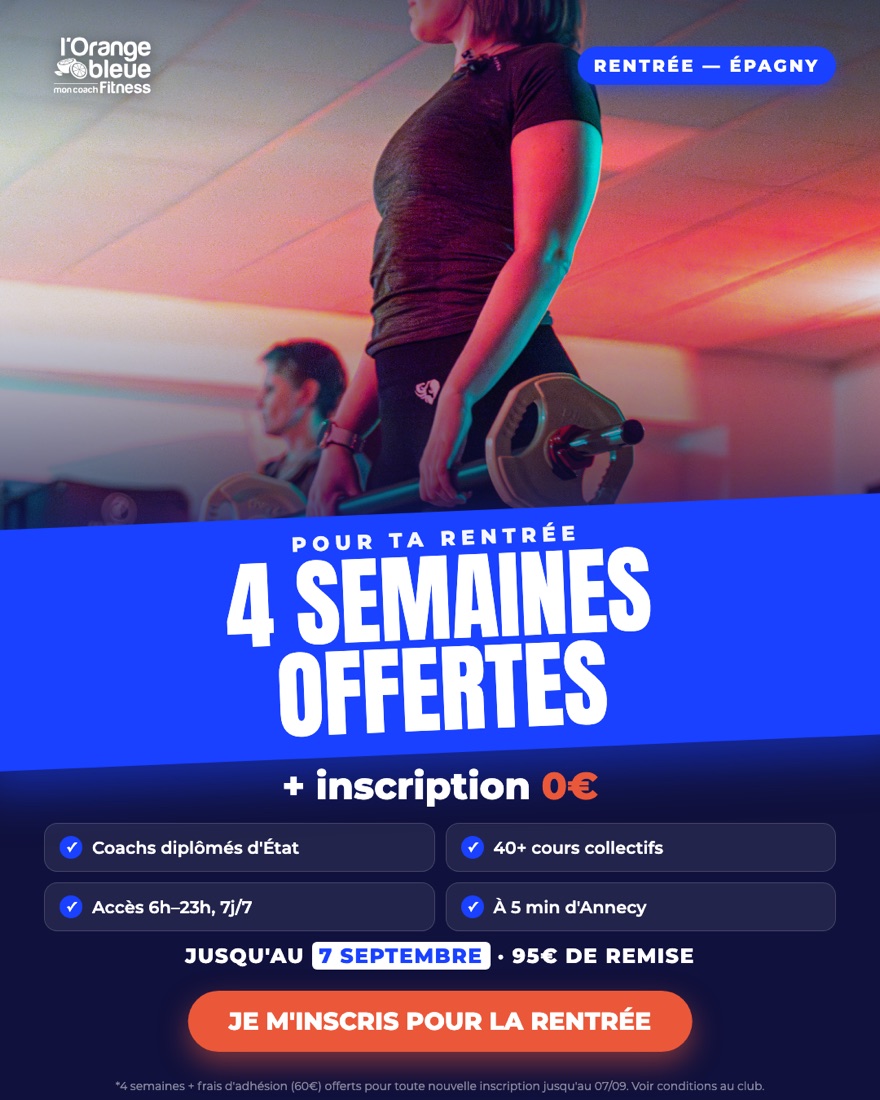 Statique hero léchée avec offre en gros bloc