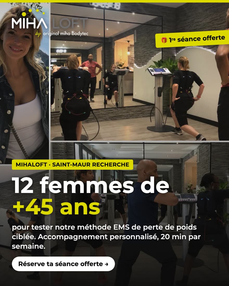 Casting local, on recherche 12 femmes de +45 ans pour tester la méthode